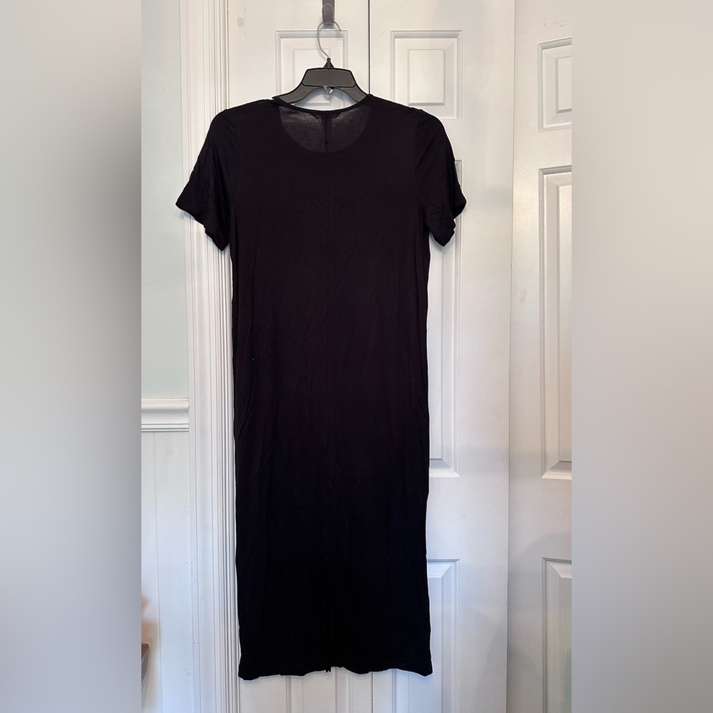 NWOT H&M Black T-shirt Dress - Picture 2 of 4